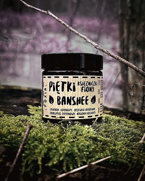 Piętki – BANSHEE – upiornie ziołowy krem do stóp z mocznikiem