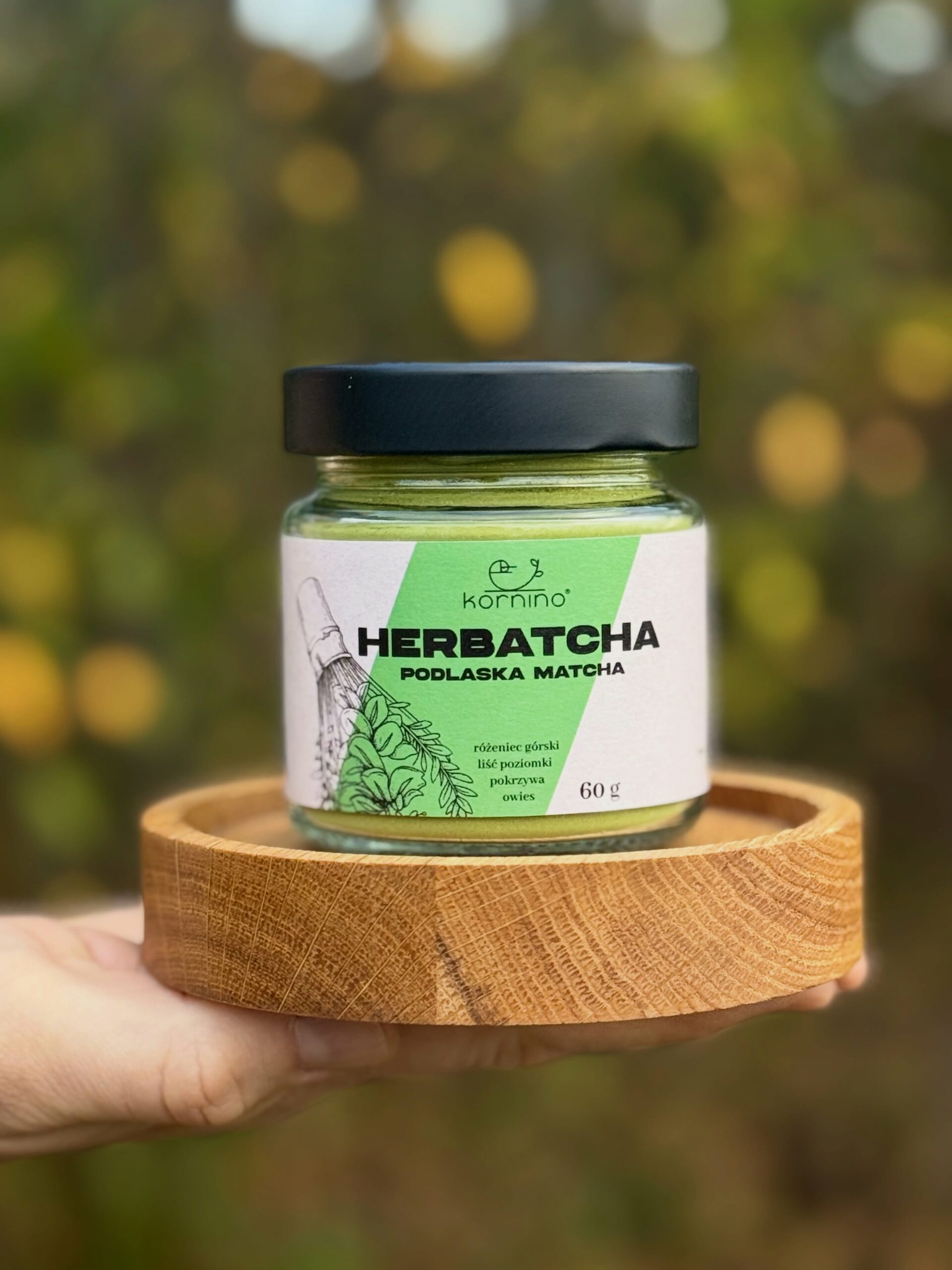 Herbacza ziołowa matcha z Podlasia 60g